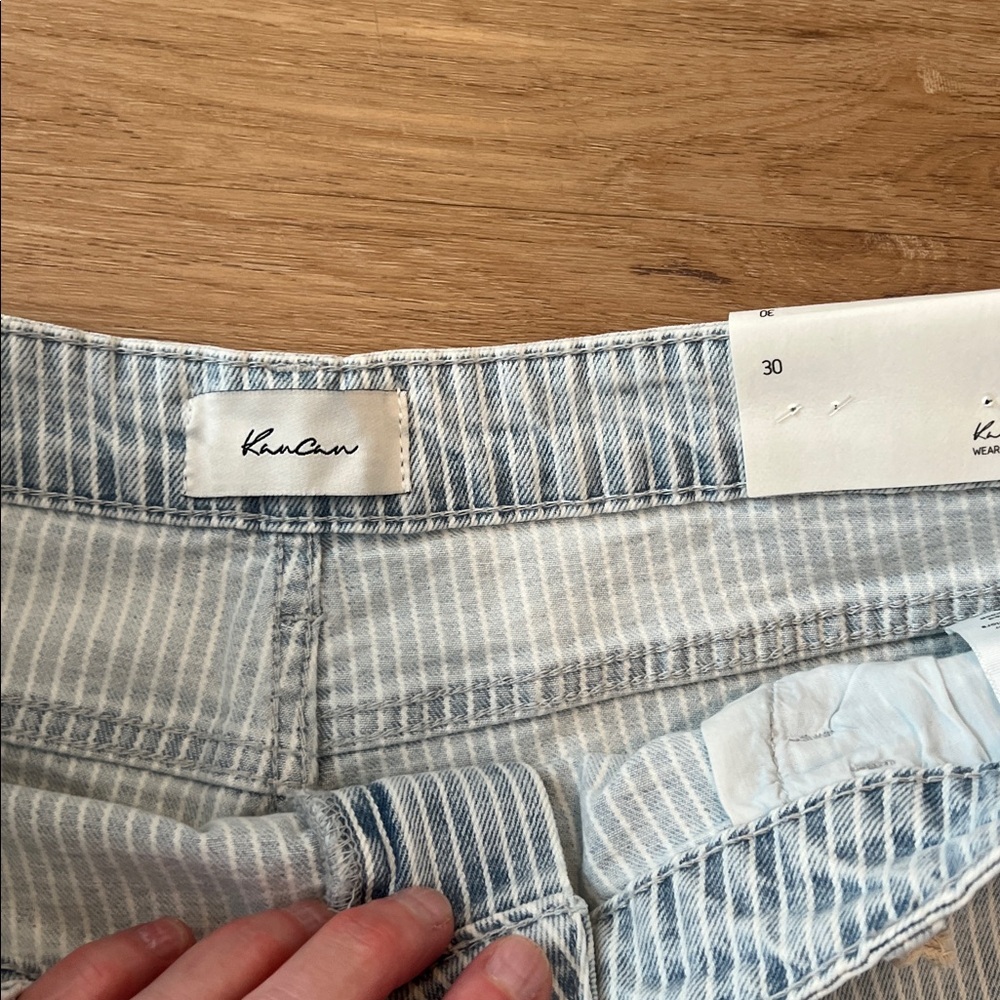 Kancan Horseshoe Striped Stretch Jean Size - 30 NWT - Picture 5 of 11